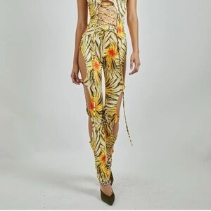 Kim Shui Vibrant Yellow and Orange Pants